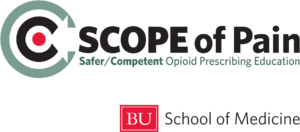 Logo for BUSM SCOPE of Pain